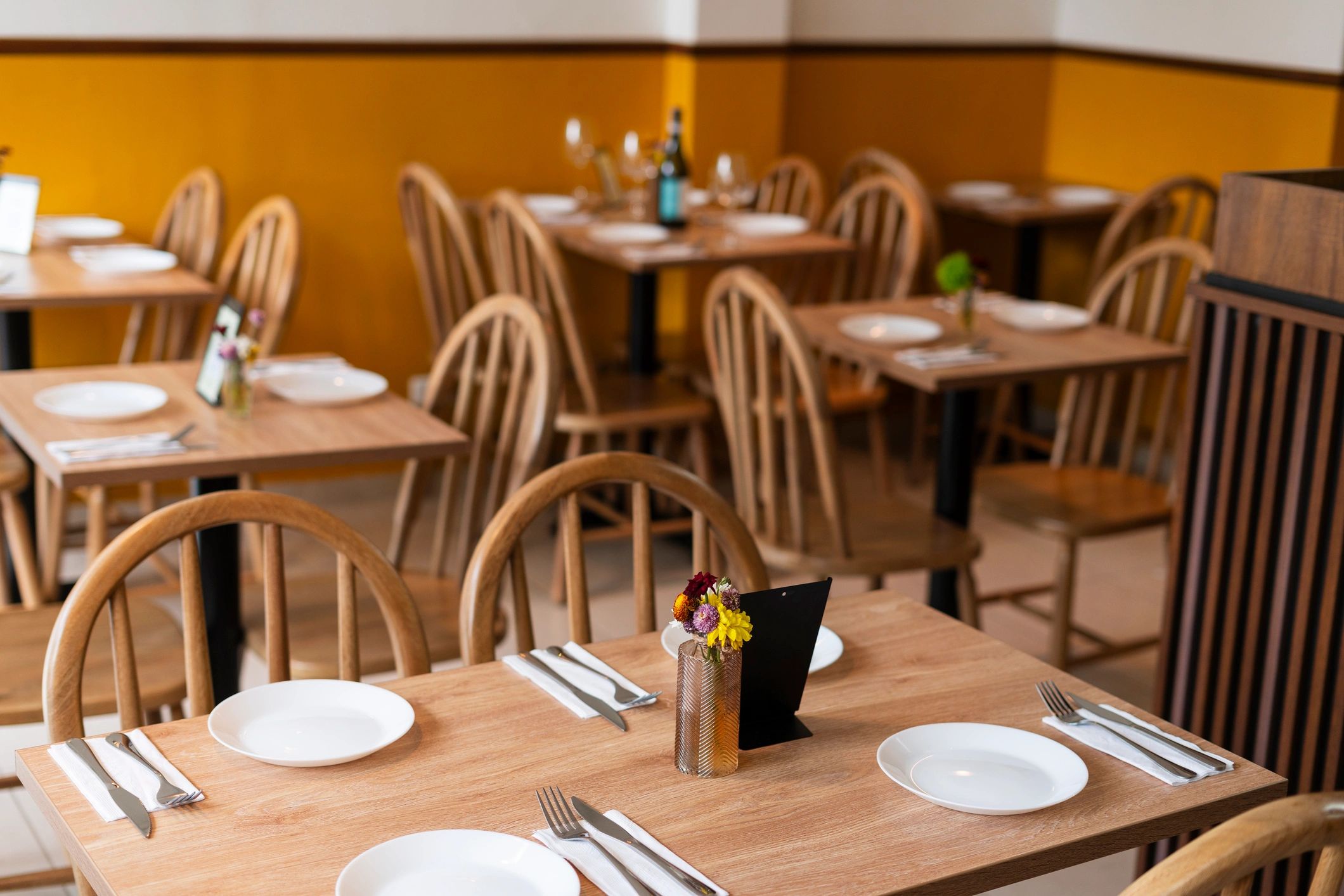 Restaurant dining interior representing leisure and dining